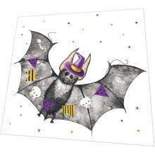 Servietten - Fledermaus Halloween - 3