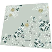 Napkins - Frosty floral