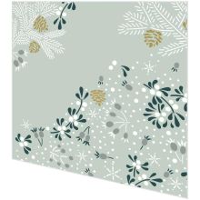 Napkins - Frosty floral