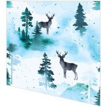 Servietten - Frostige Hirsche - 2