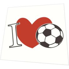 Napkins - Football Heart