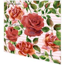 Servietten - Gemalte Rosen - 2