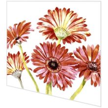 Napkins - Gerbera art