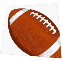 Servietten gestanzt - Football - 3