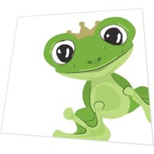 Napkins punched in form - Frog Prince