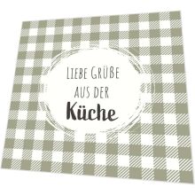 Servietten - Grüße aus der Küche - 3