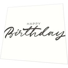 Napkins - Happy Birthday