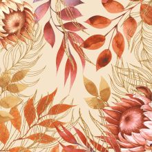 Servietten - Herbstblüte - 1