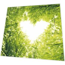 Servietten - Herz in der Natur - 3