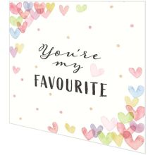 Servietten - Herzen und Favourite - 2