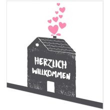 Napkins - Herzlich willkommen