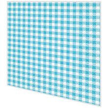 Servietten kariert türkis - New Vichy - 2