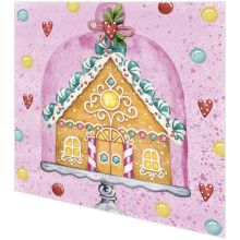 Servietten - Lebkuchenhaus - 2
