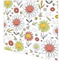 Servietten - Lustige Blumen - 2