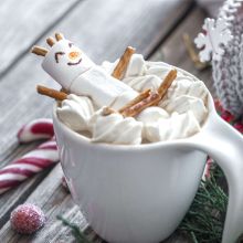 Servietten - Marshmallow-Mann - 1
