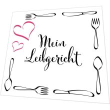 Servietten - Mein Leibgericht - 3