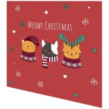 Napkins - Meowy Xmas