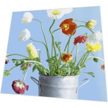 Servietten - Mohnblumen - 3