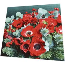 Servietten - Mohnblumen-Anemone - 3