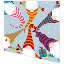 Napkins - Nordic Santas