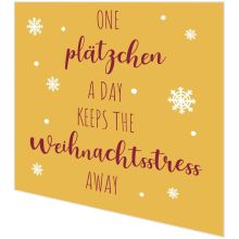 Servietten - One Plätzchen - 2