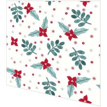 Servietten mit Prägung - Weihnachtsstern - 2