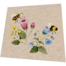Napkins - Bee Flowerful - 100% of recycling