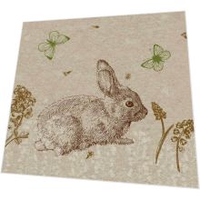 Napkins - Cute Bunny - 100% of recycling