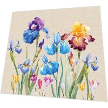Servietten - Iris - 100% Recycling - 3