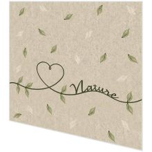 Servietten - Love of nature - 100% Recycling - 2