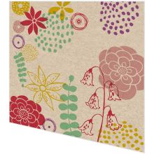 Napkins - Blooming nature - 100% of recycling