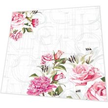 Servietten - Rosenbrief - BIO - 3
