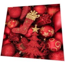 Napkins - Red Balls