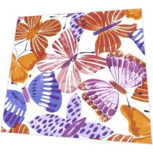 Napkins - Colorful butterflies