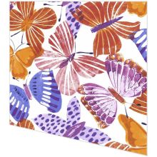 Napkins - Colorful butterflies