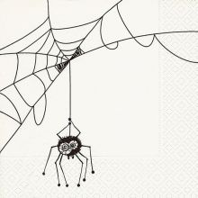 Servietten - Spinnennetz