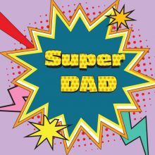 Servietten - Super Dad