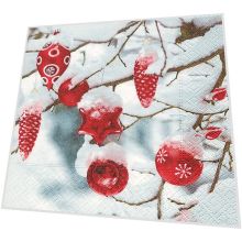 Napkins - Winter snowy