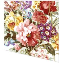Servietten - Verschnörkelte Blumen - 2