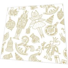 Napkins embossed - Vintage Decor