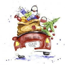 Napkins - Xmas drive