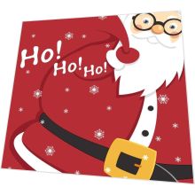 Servietten - Weihnachtsmann Ho Ho Ho - 3
