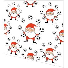 Napkins - Juggle Santa Pattern