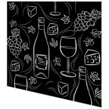 Servietten - Wein und Käse - 2