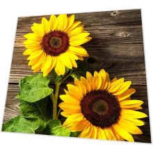 Servietten - Zwei Sonnenblumen - 3