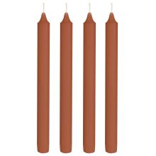 Stick candle -  Earth Terra 25cm - 4 Pieces