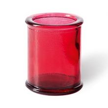 Teelichtglas - Passion rubinrot