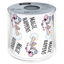 Toilettenpapier - Magic happens - Einhorn - 1