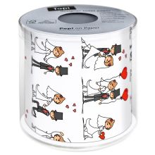 Toilettenpapier - Hochzeitstag