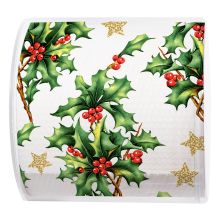 Toilet paper - Holly all over